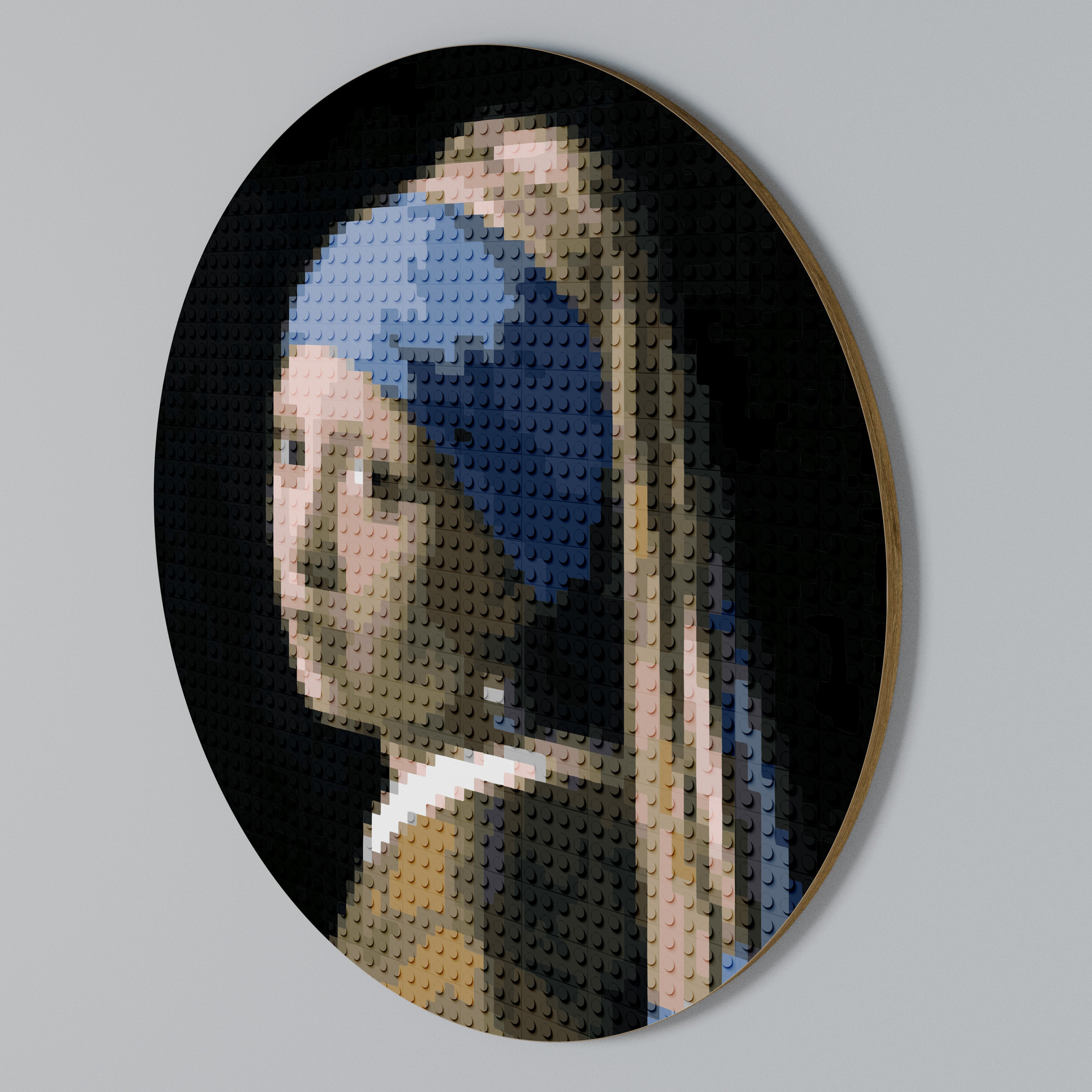 STRUCTURAL MASTERPIECE Arte de Parede Redonda