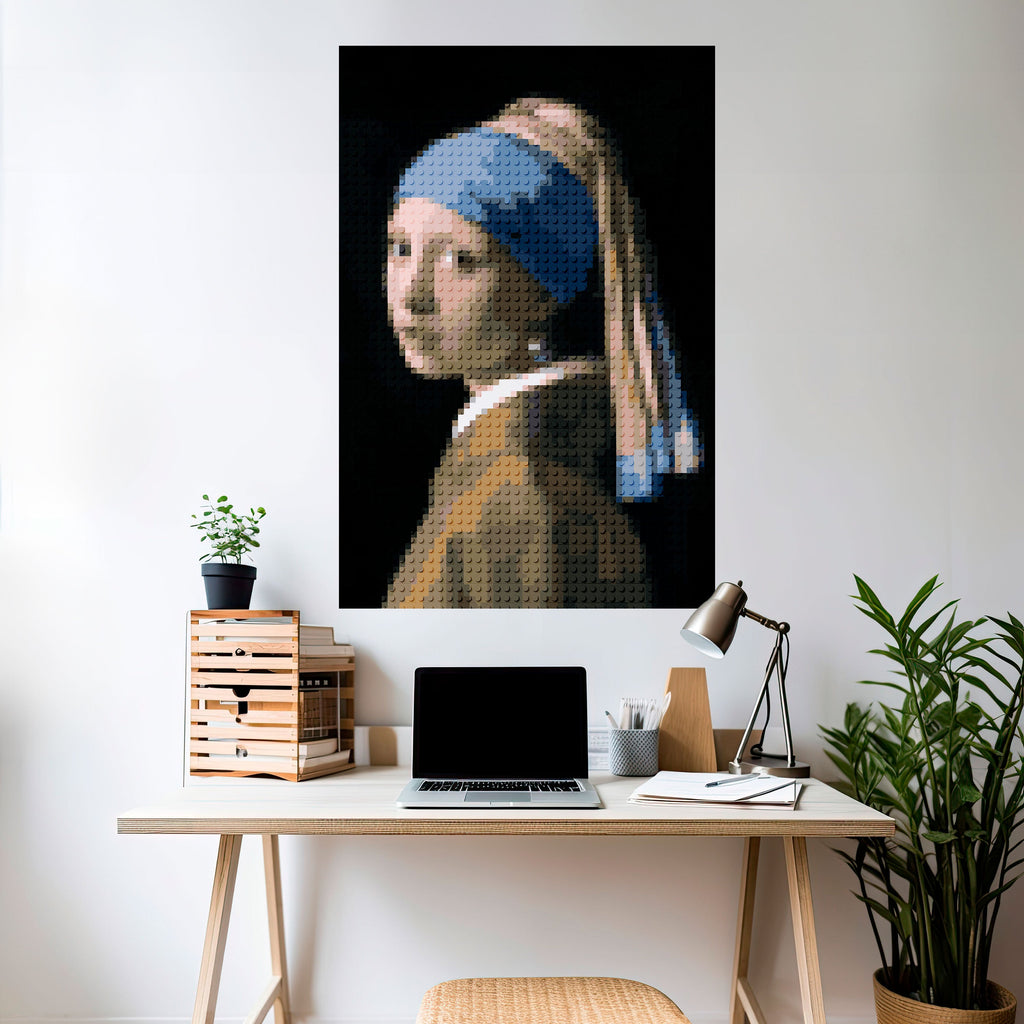 STRUCTURAL MASTERPIECE Peel and Stick Vertical Poster