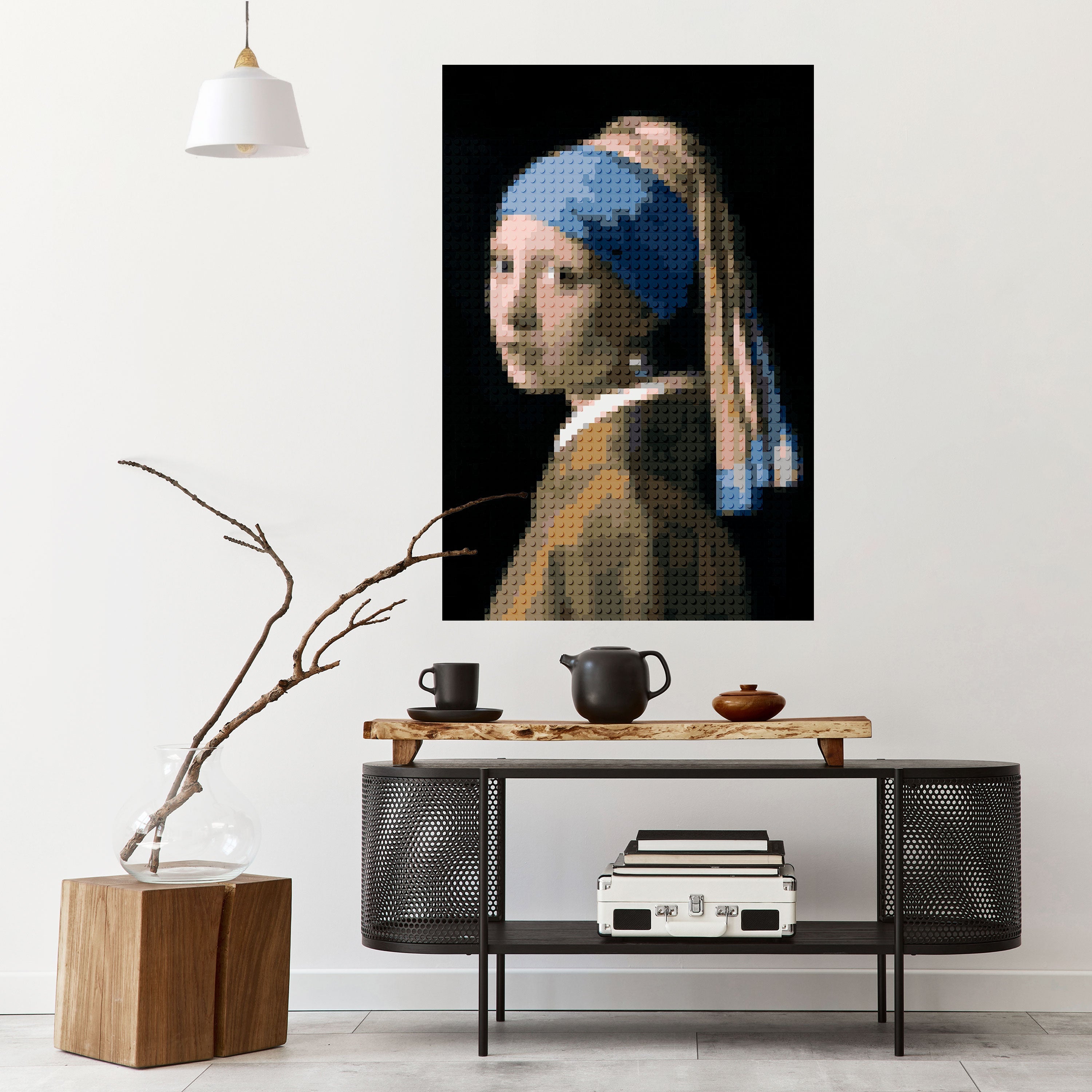 STRUCTURAL MASTERPIECE Peel and Stick Vertical Poster