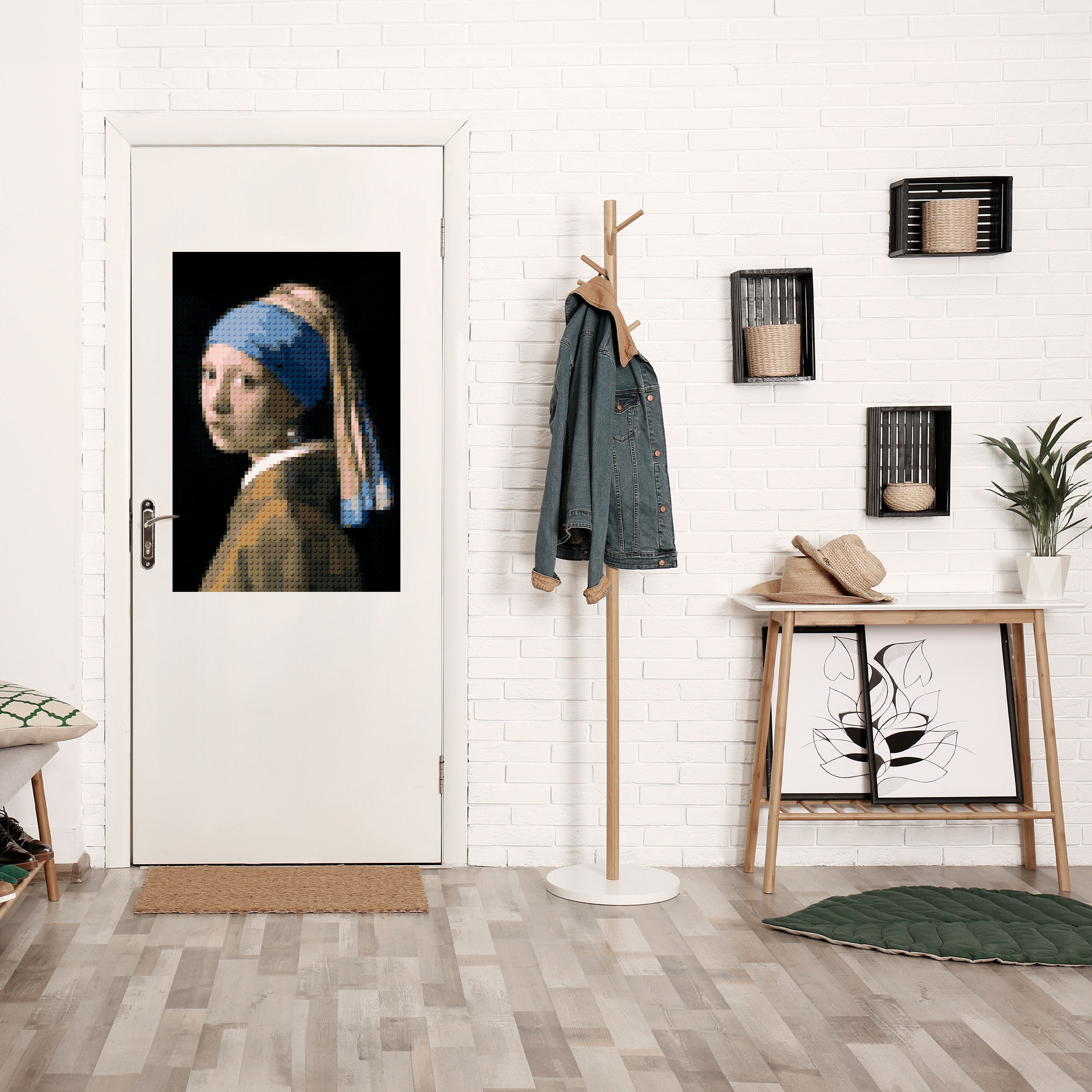 STRUCTURAL MASTERPIECE Peel and Stick Vertical Poster