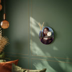 CONSTRUCTIVE ART Prateleira Oval Decorativa em Acabamento Preto