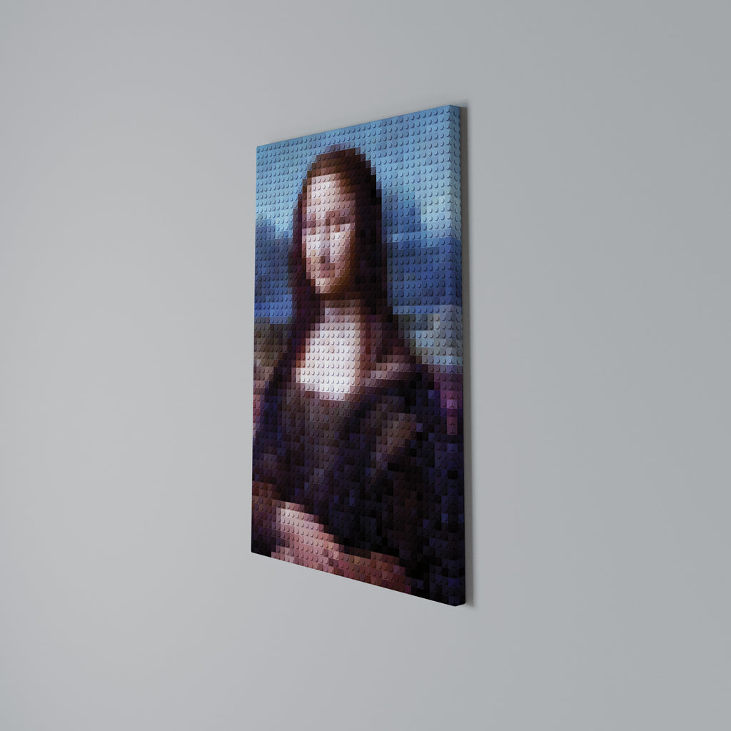 CONSTRUCTIVE ART Vertical Canvas Print
