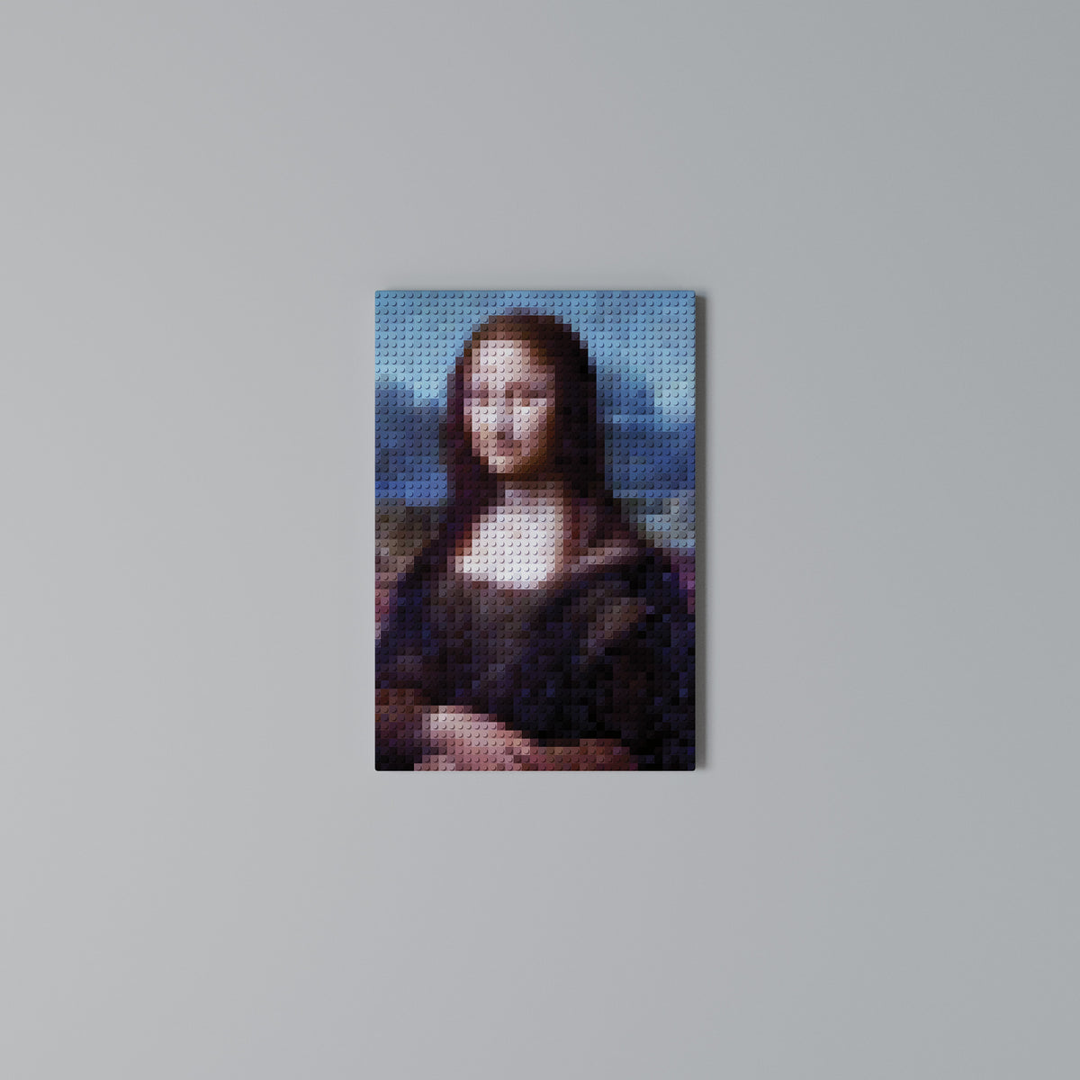 CONSTRUCTIVE ART Quadro em tela vertical
