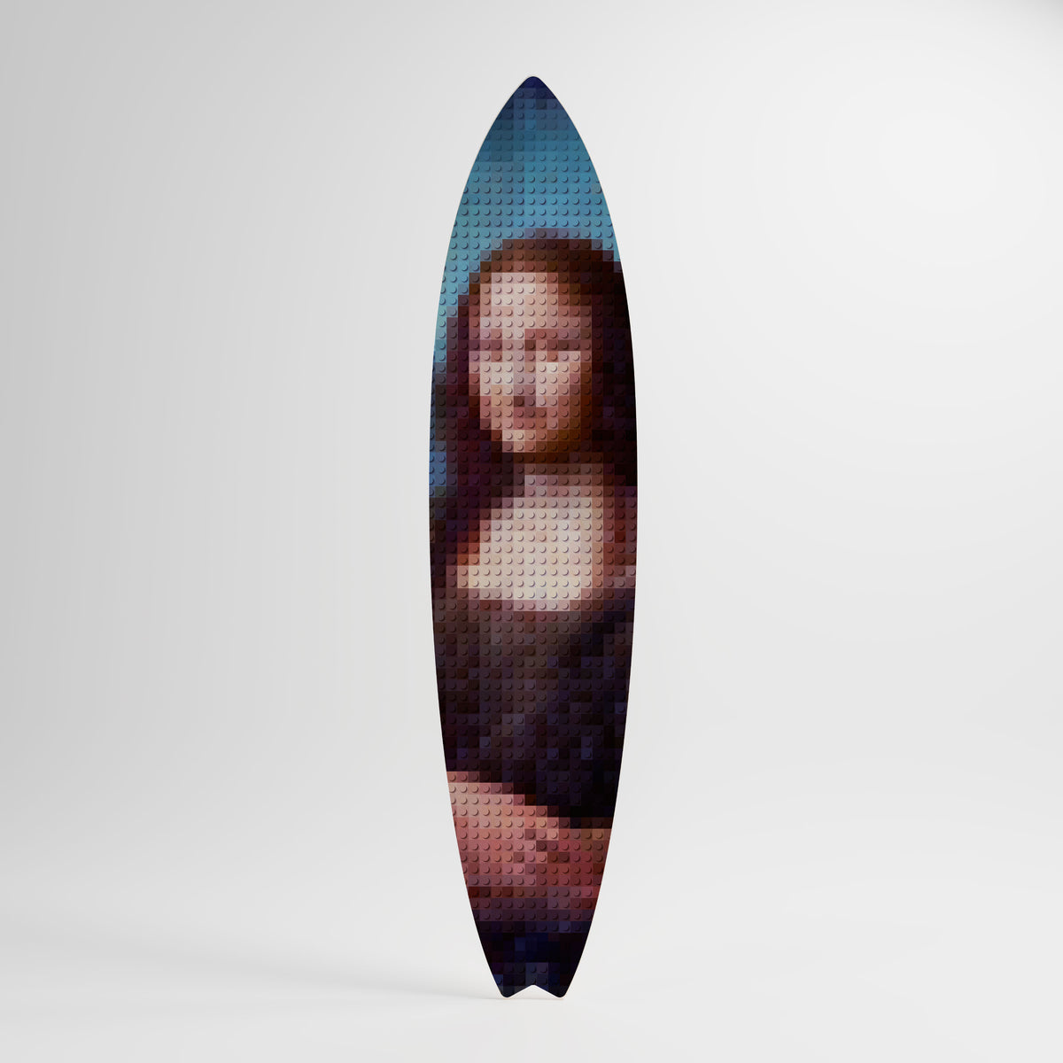 CONSTRUCTIVE ART Painel Decorativo Prancha de Surf