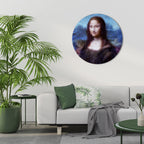 CONSTRUCTIVE ART Quadro Redondo Decorativo