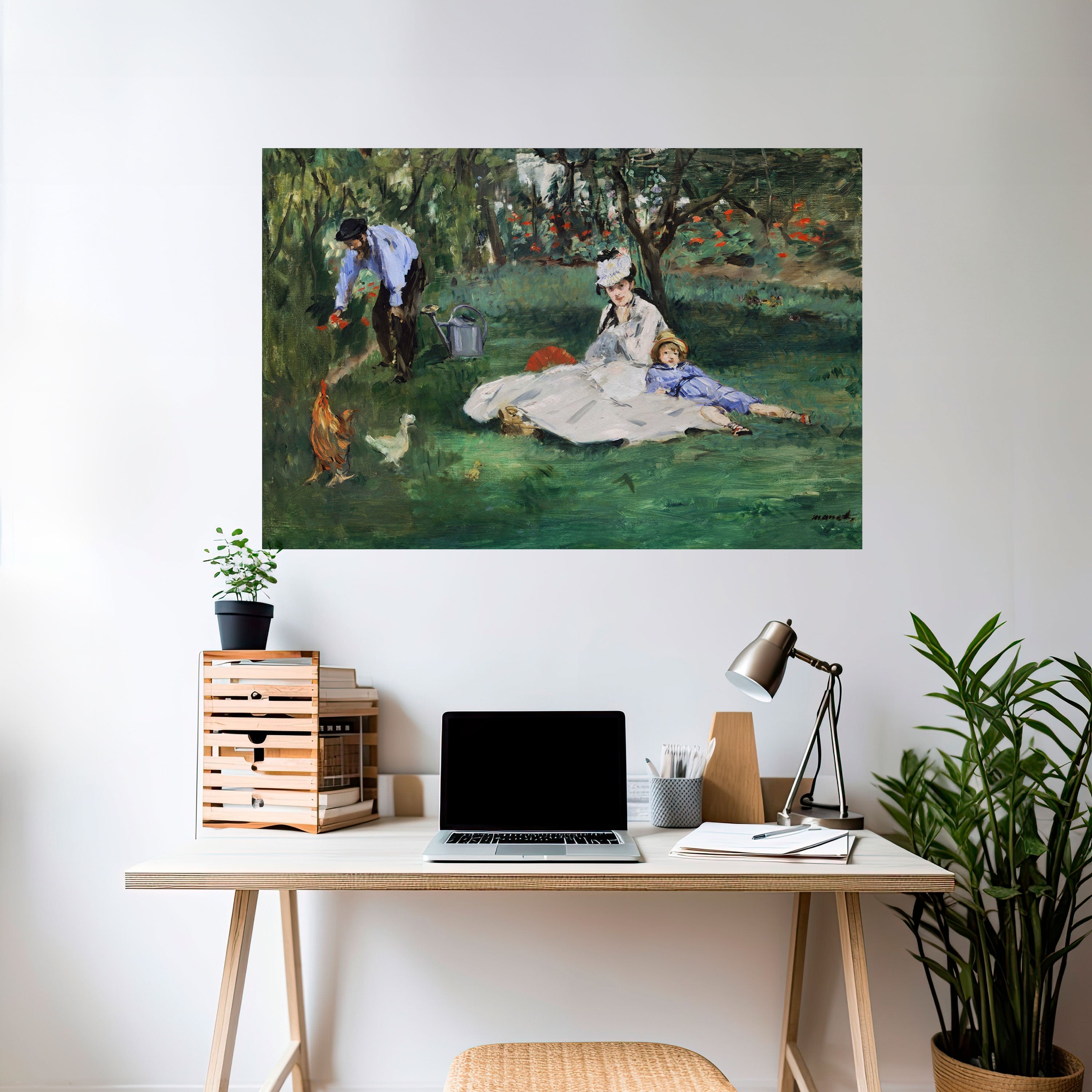 GARDEN OF CHARMS Poster Horizontal Autocolante