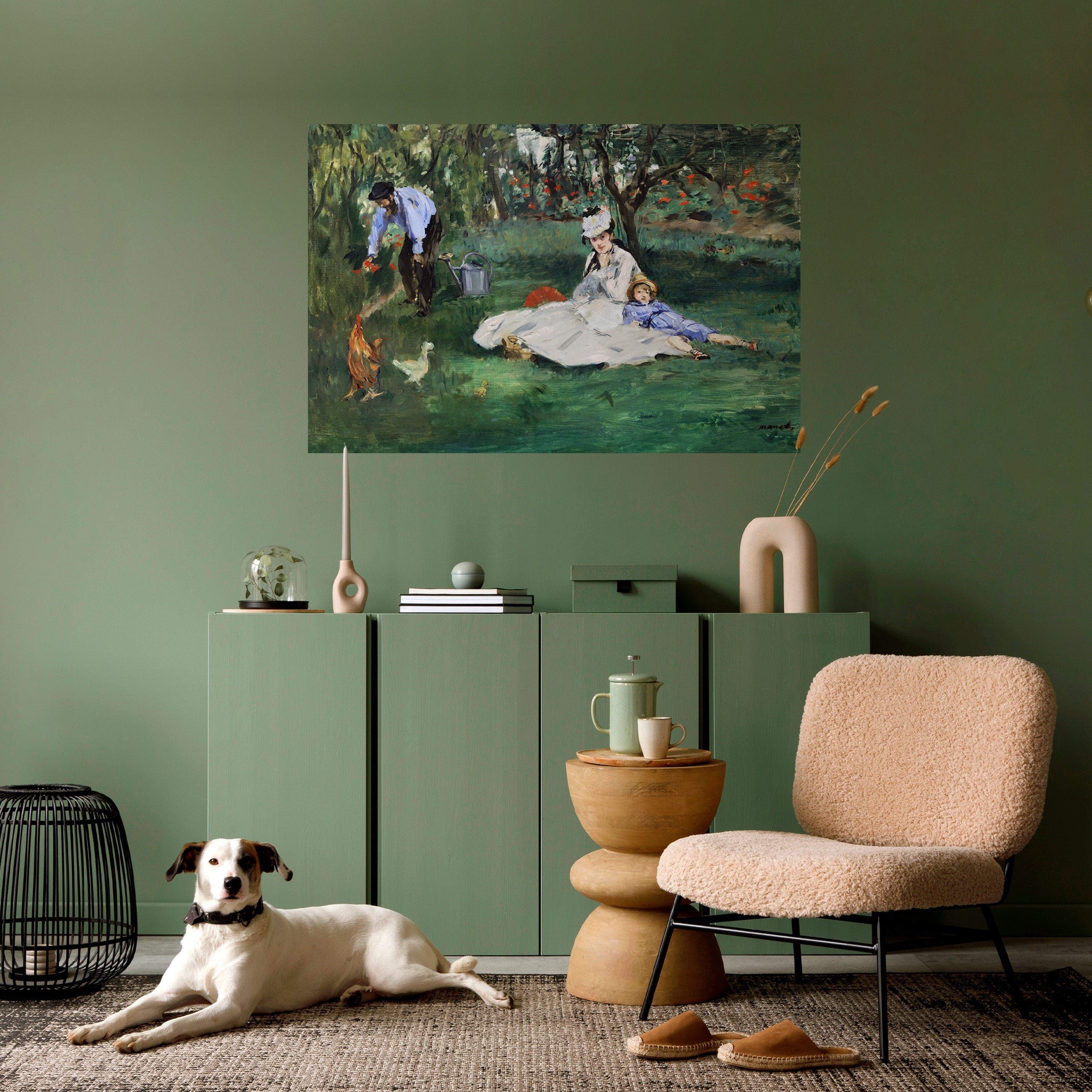 GARDEN OF CHARMS Poster Horizontal Autocolante