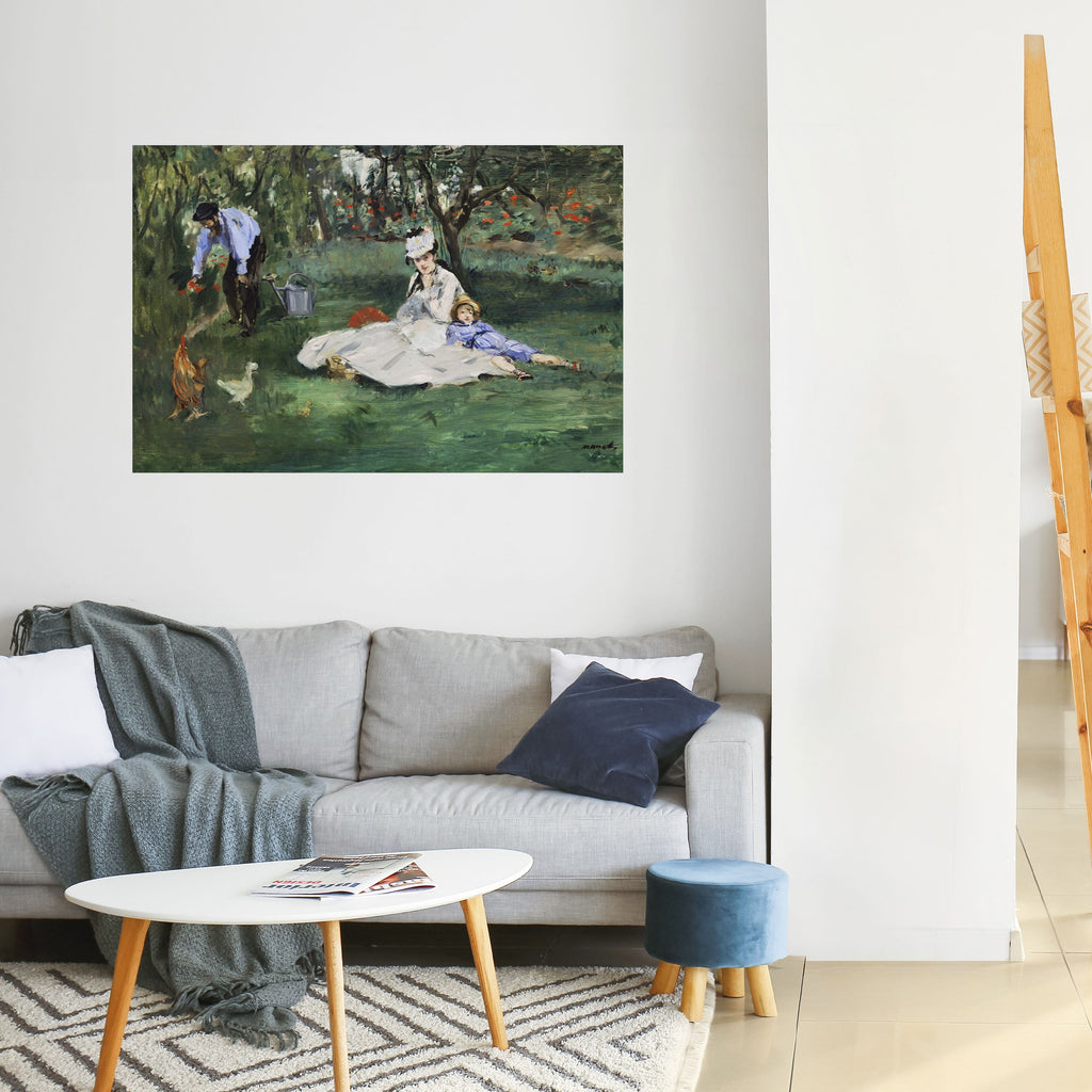 GARDEN OF CHARMS Poster Horizontal Autocolante