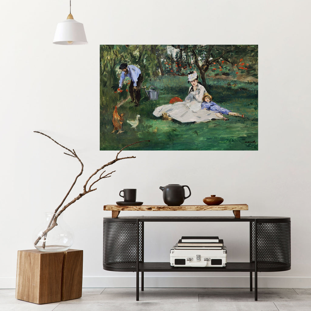 GARDEN OF CHARMS Poster Horizontal Autocolante