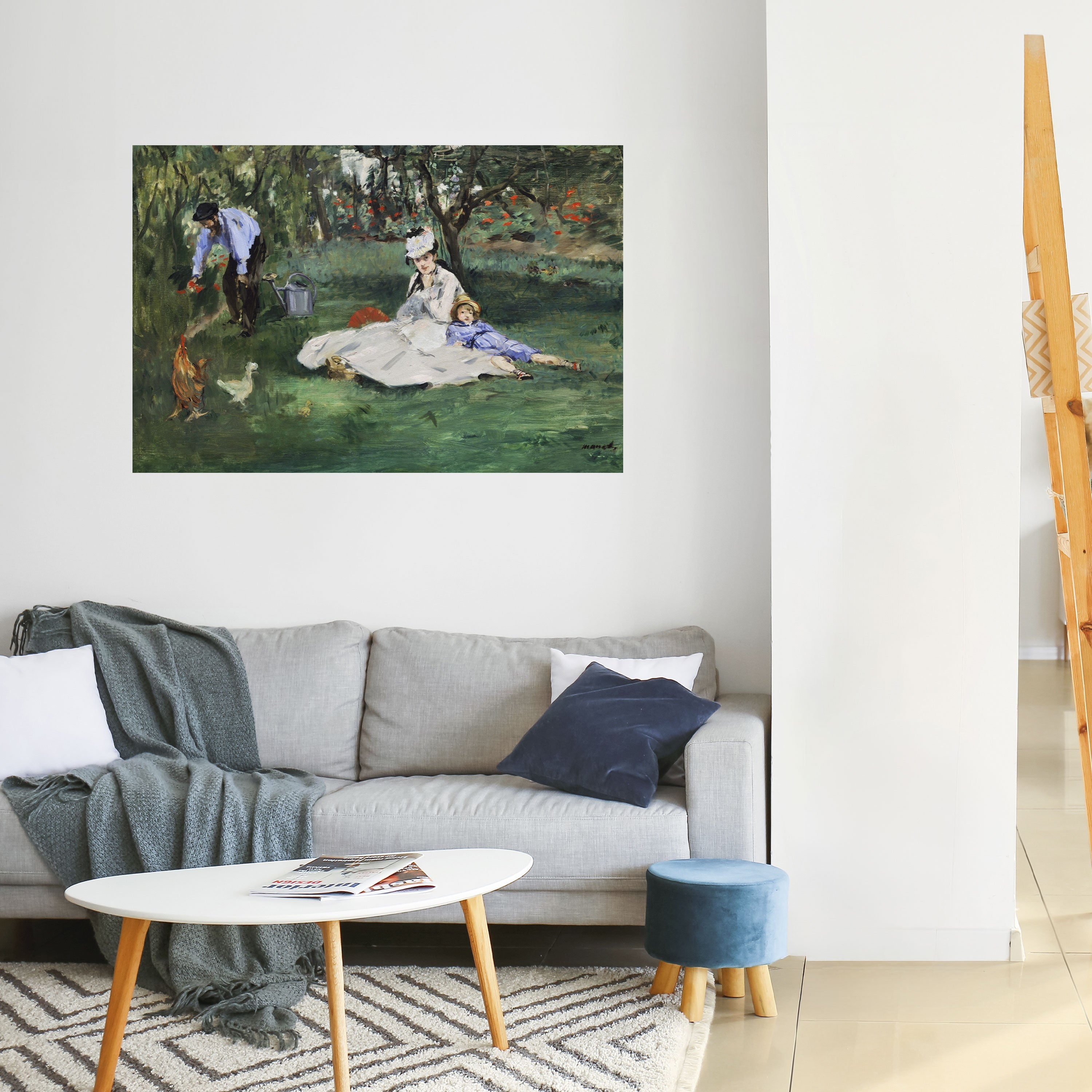 GARDEN OF CHARMS Poster Horizontal Autocolante