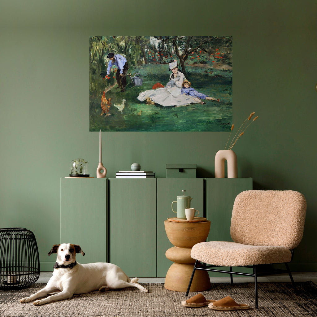 GARDEN OF CHARMS Poster Horizontal Autocolante