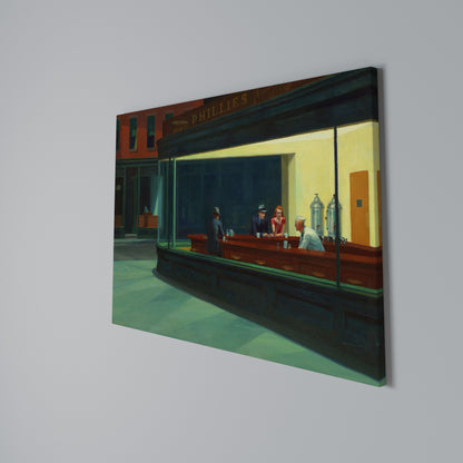 SERENE EVENING CHAT Horizontal Canvas Print