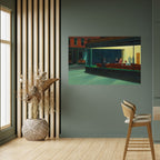 SERENE EVENING CHAT Poster Horizontal Autocolante