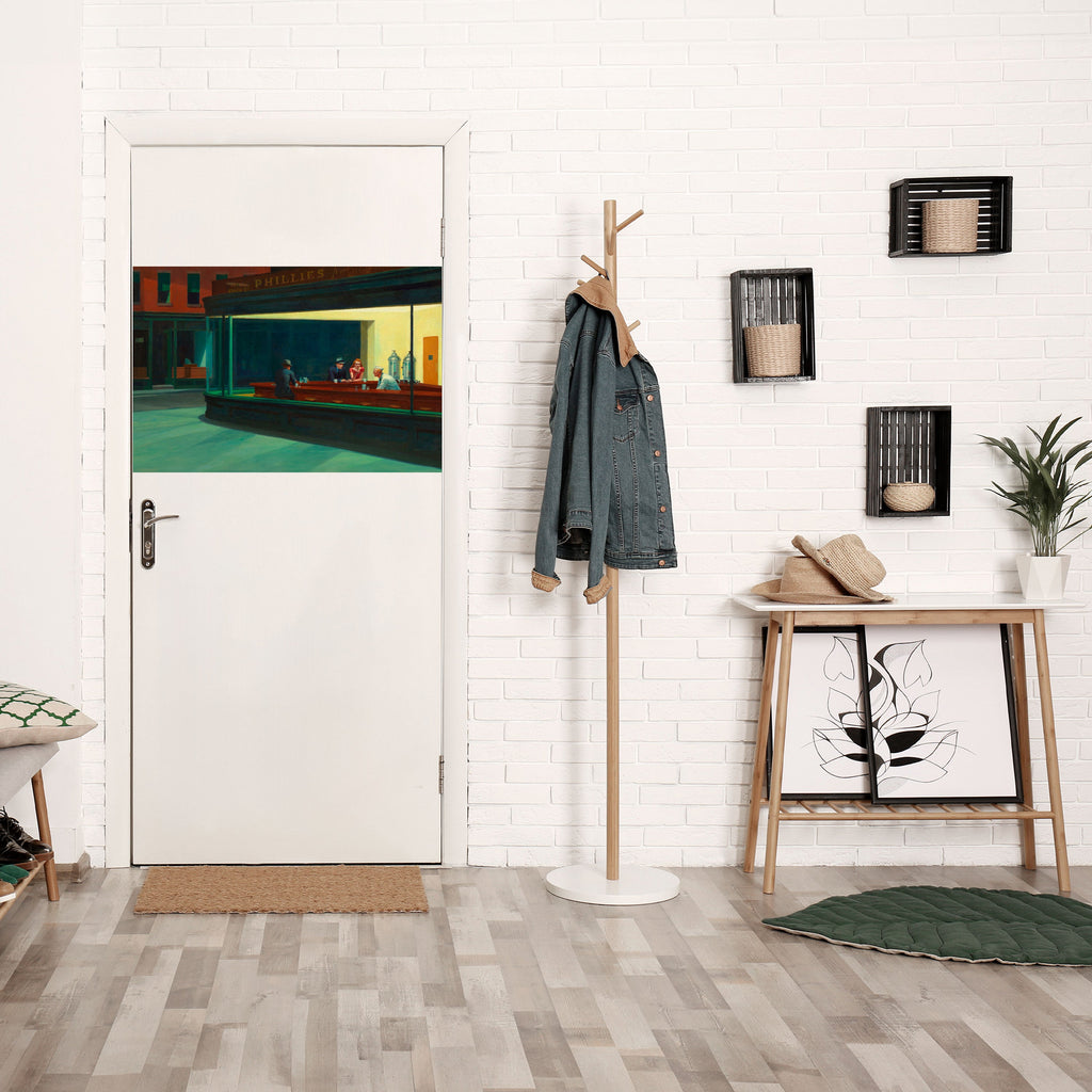 SERENE EVENING CHAT Poster Horizontal Autocolante