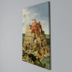 ECHOES OF AMBITION Vertical Canvas Print