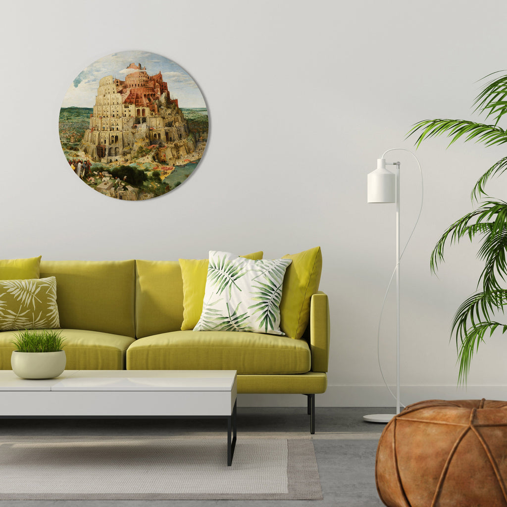 ECHOES OF AMBITION Quadro Redondo Decorativo