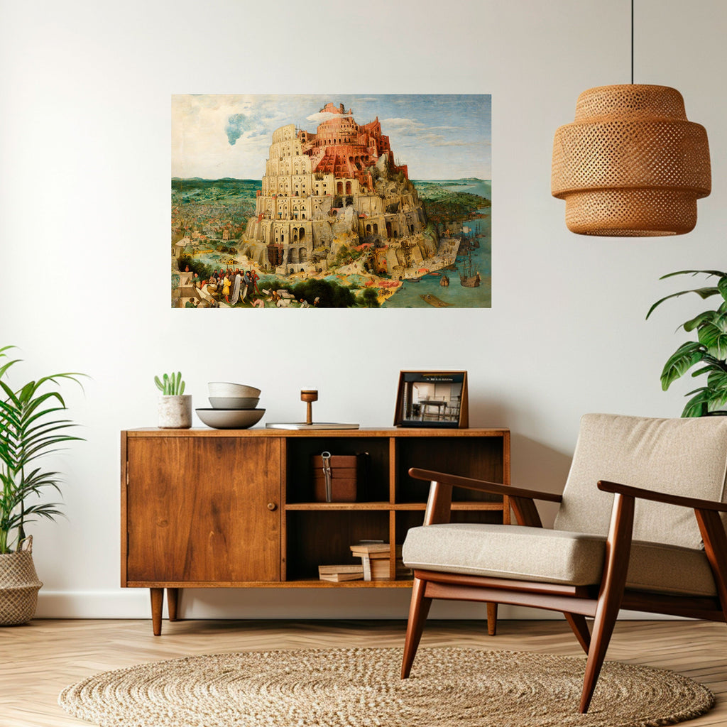 ECHOES OF AMBITION Peel and Stick Horizontal Poster