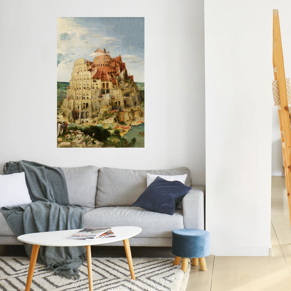 ECHOES OF AMBITION Peel and Stick Vertical Poster