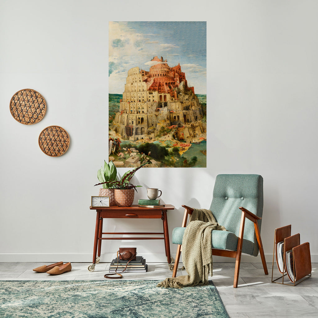 ECHOES OF AMBITION Peel and Stick Vertical Poster