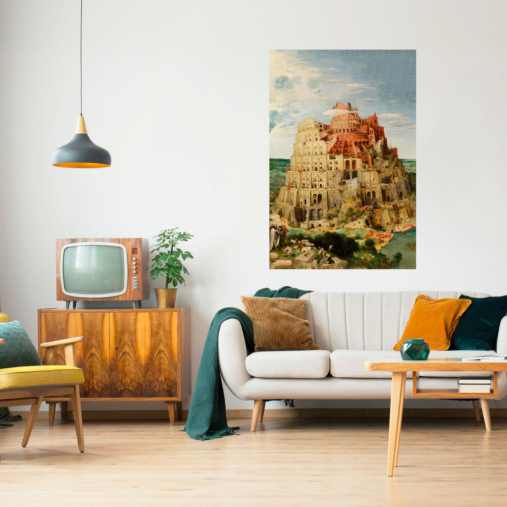 ECHOES OF AMBITION Peel and Stick Vertical Poster