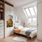 ECHOES OF AMBITION Peel and Stick Vertical Poster