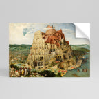 ECHOES OF AMBITION Peel and Stick Horizontal Poster