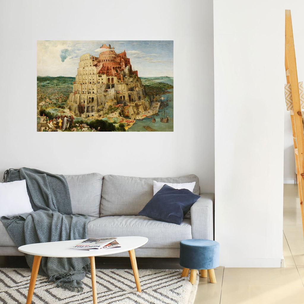 ECHOES OF AMBITION Peel and Stick Horizontal Poster