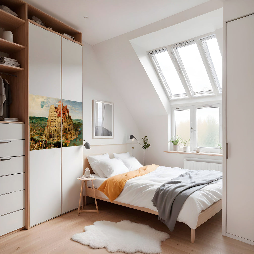 ECHOES OF AMBITION Peel and Stick Horizontal Poster