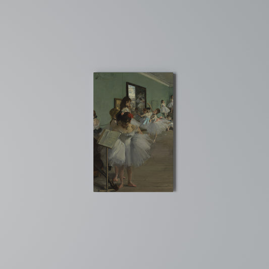 THE DANCE CLASS Vertical Canvas Print