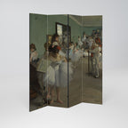THE DANCE CLASS Decorative 4-Panel Room Divider