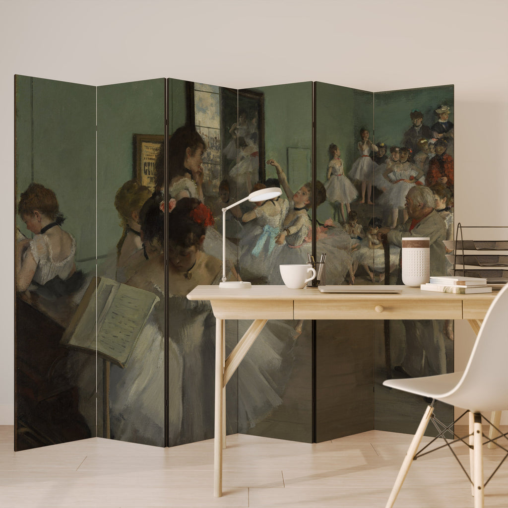 THE DANCE CLASS Biombo Decorativo de 6 Painéis