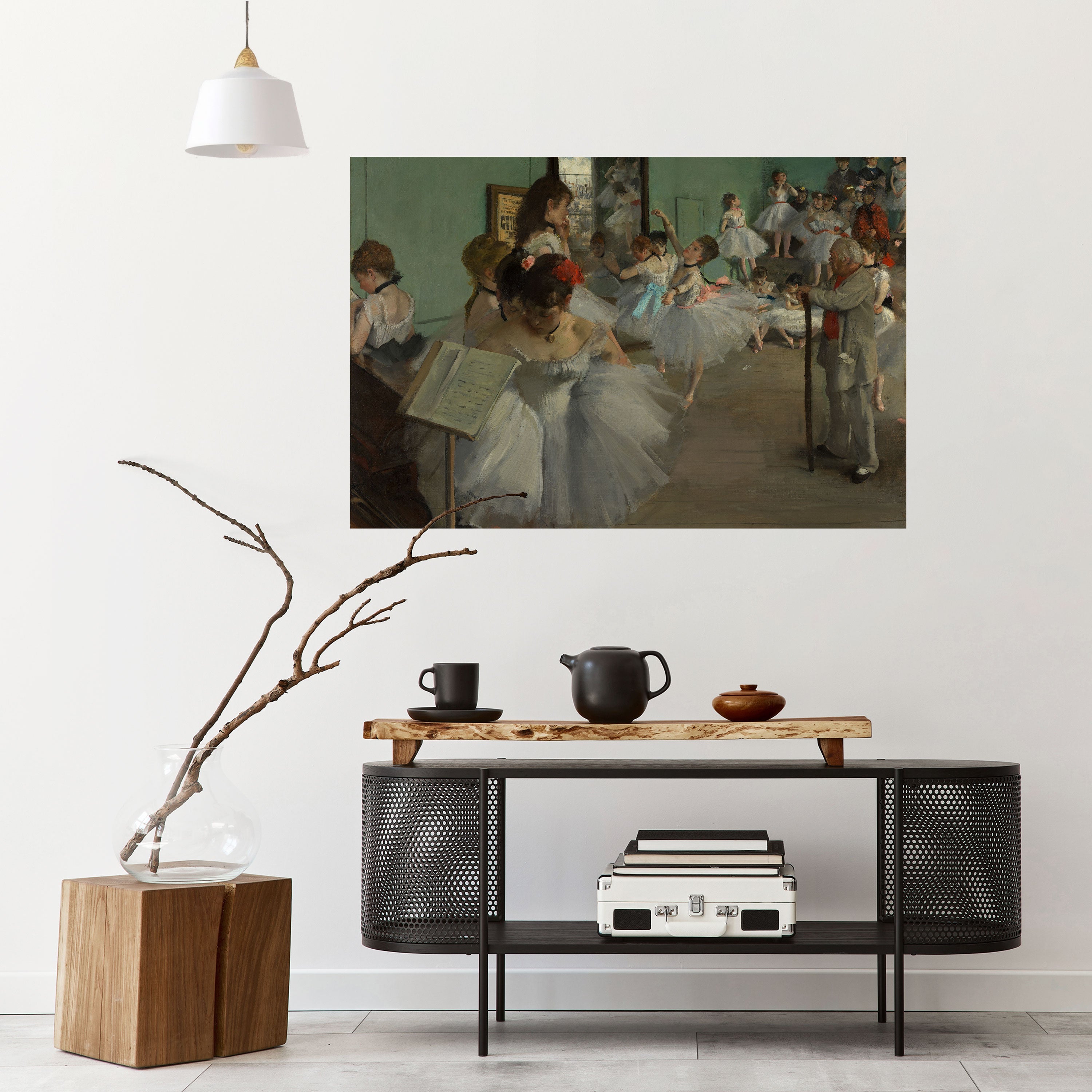 THE DANCE CLASS Poster Horizontal Autocolante