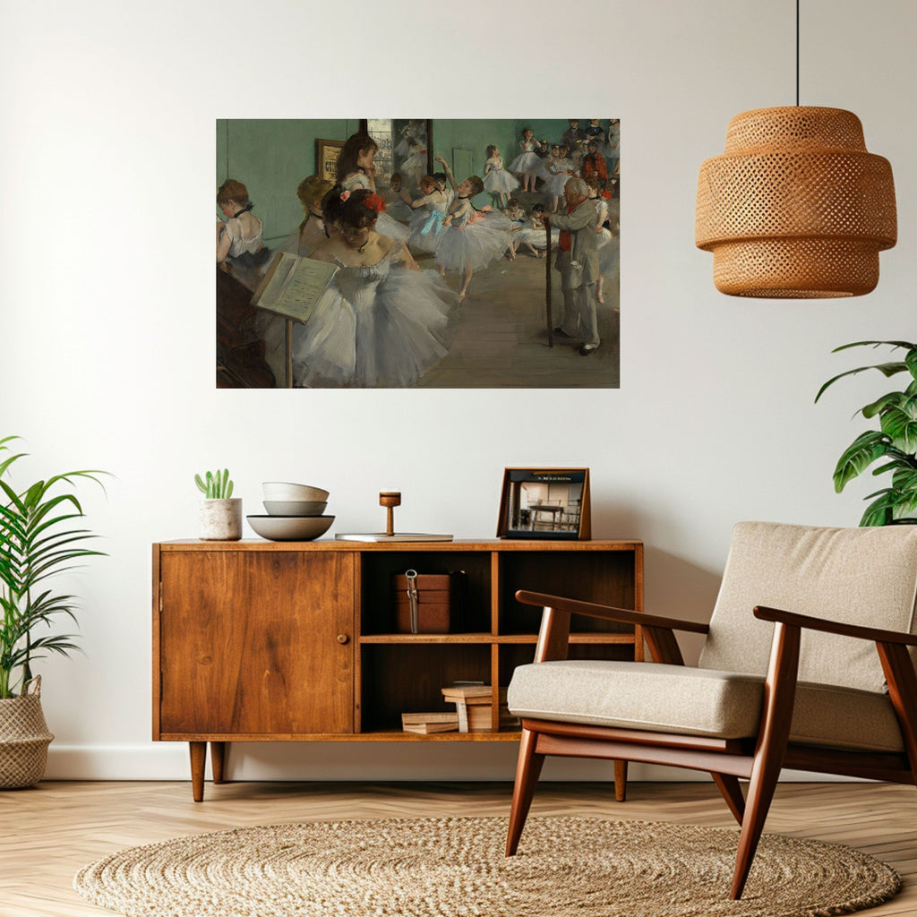THE DANCE CLASS Poster Horizontal Autocolante
