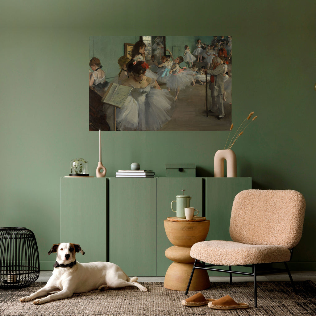 THE DANCE CLASS Poster Horizontal Autocolante