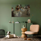 THE DANCE CLASS Poster Horizontal Autocolante