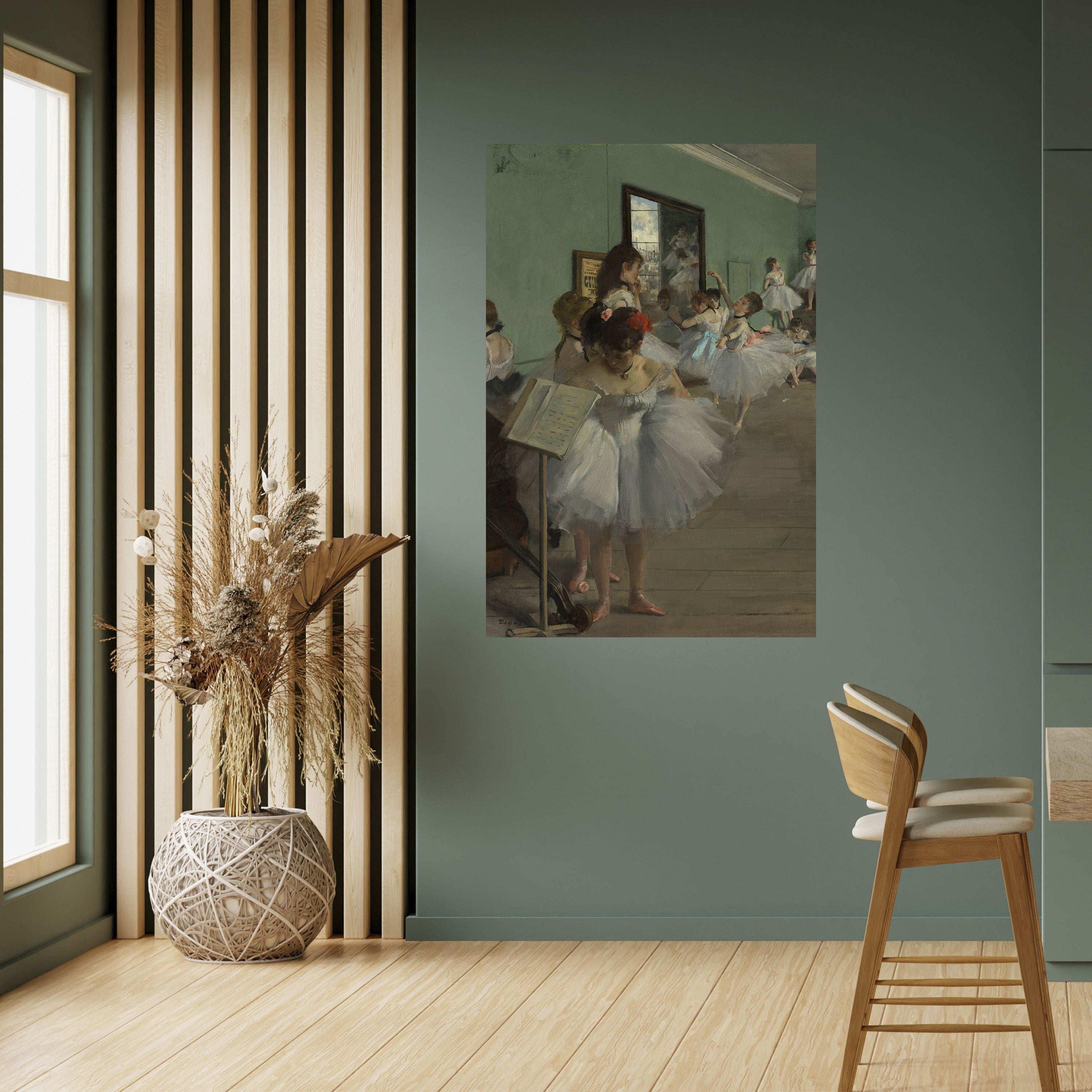 THE DANCE CLASS Poster Vertical Autocolante