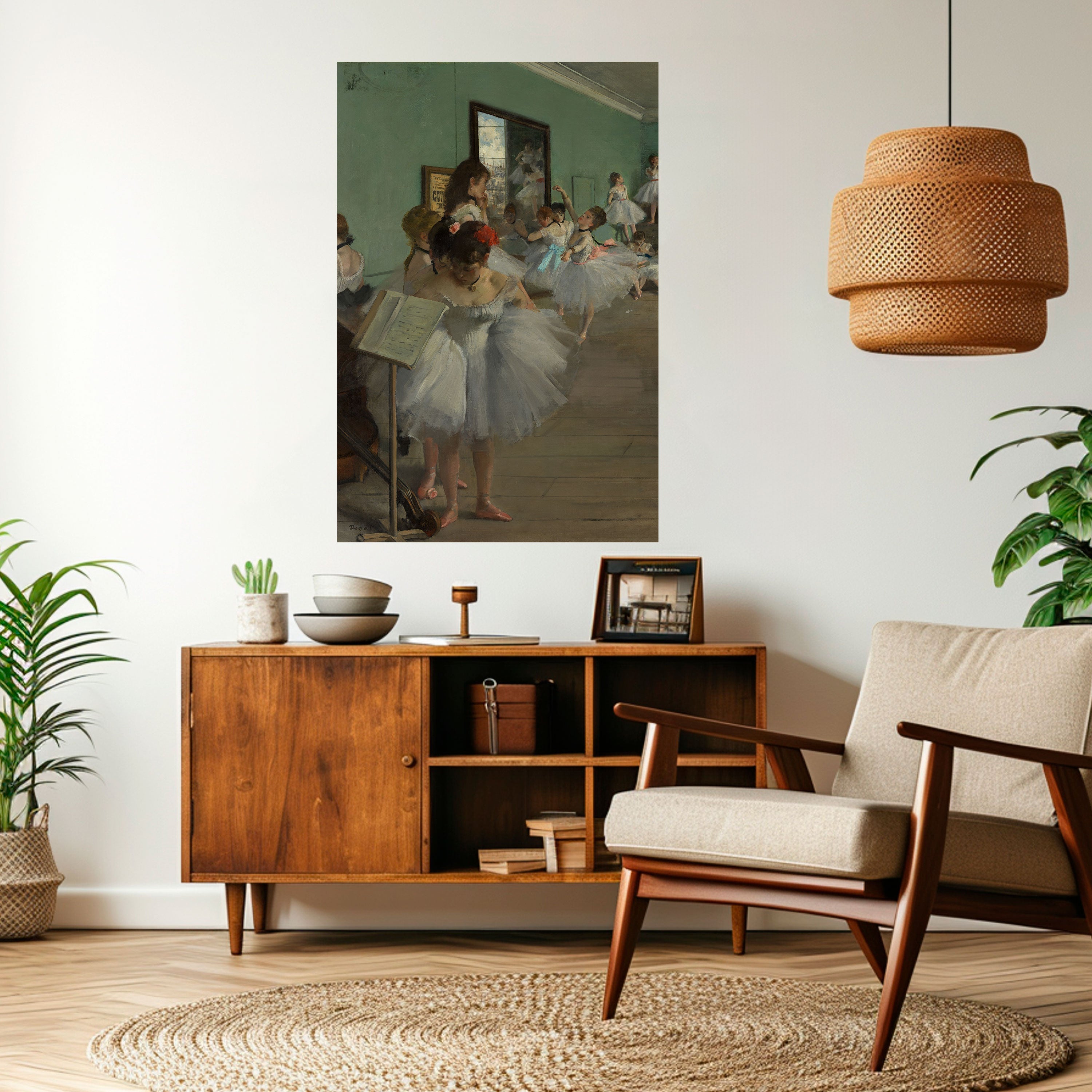 THE DANCE CLASS Peel and Stick Vertical Poster