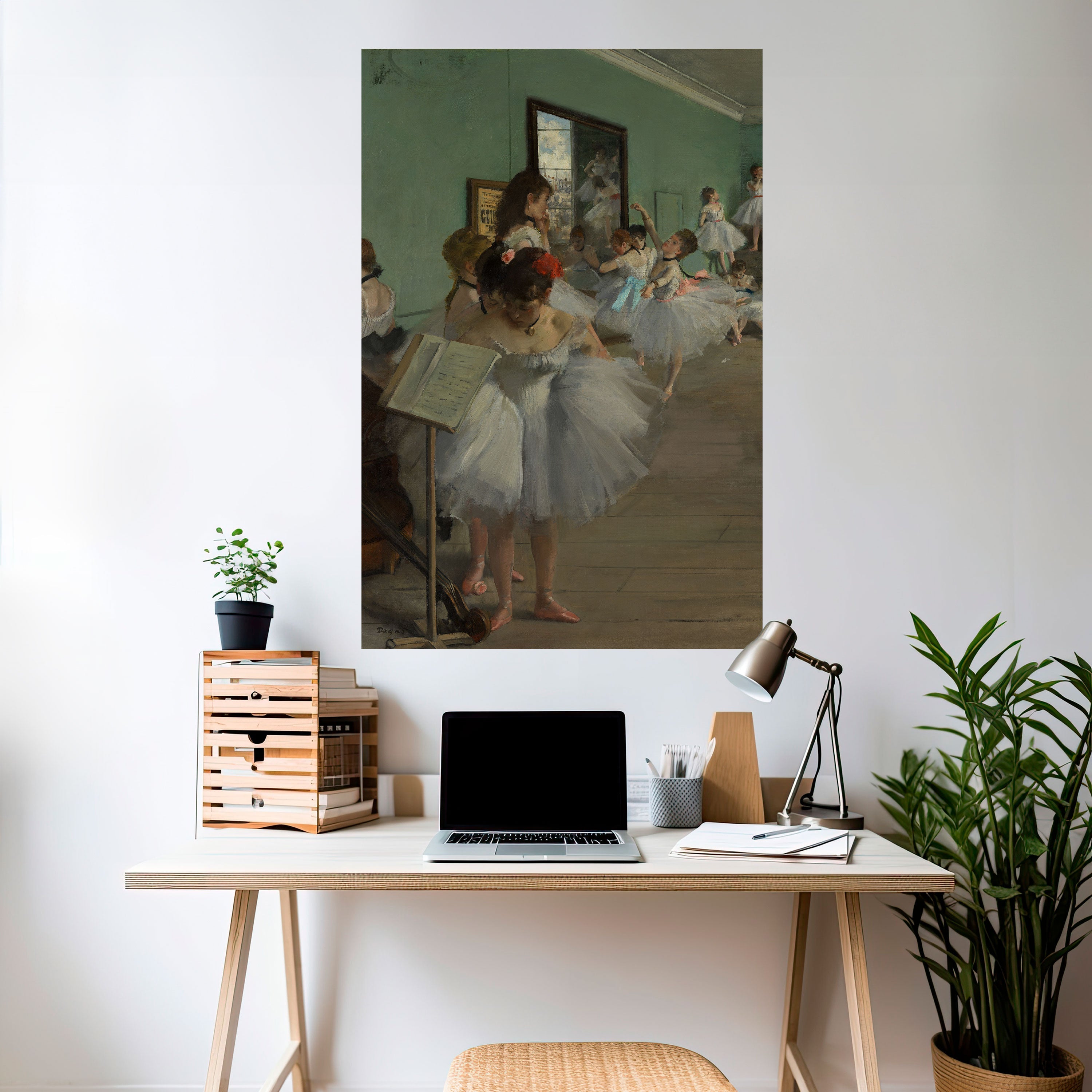 THE DANCE CLASS Poster Vertical Autocolante