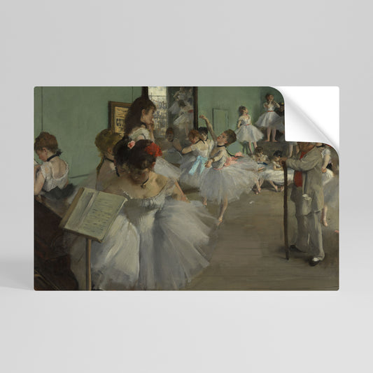 THE DANCE CLASS Póster Autocolante Horizontal