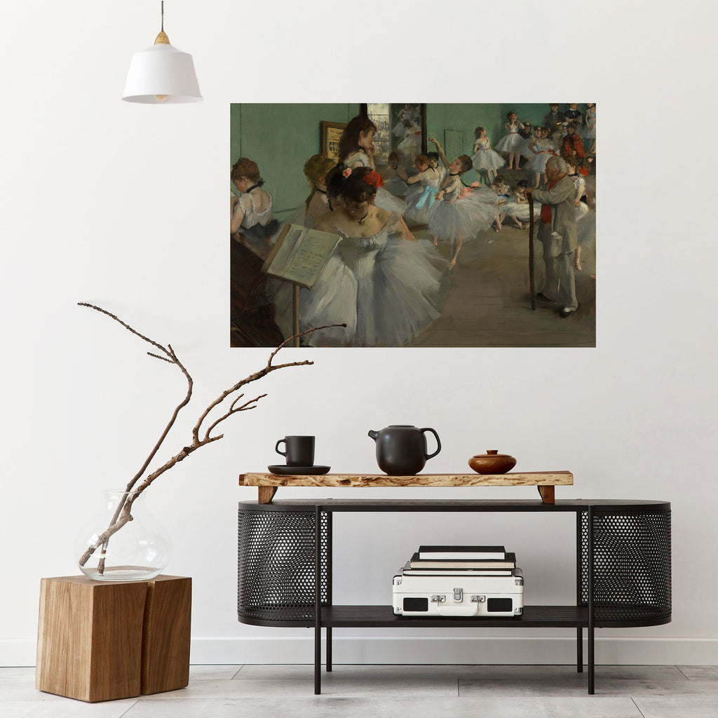 THE DANCE CLASS Poster Horizontal Autocolante