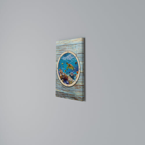 AQUA ADVENTURE Quadro em tela vertical