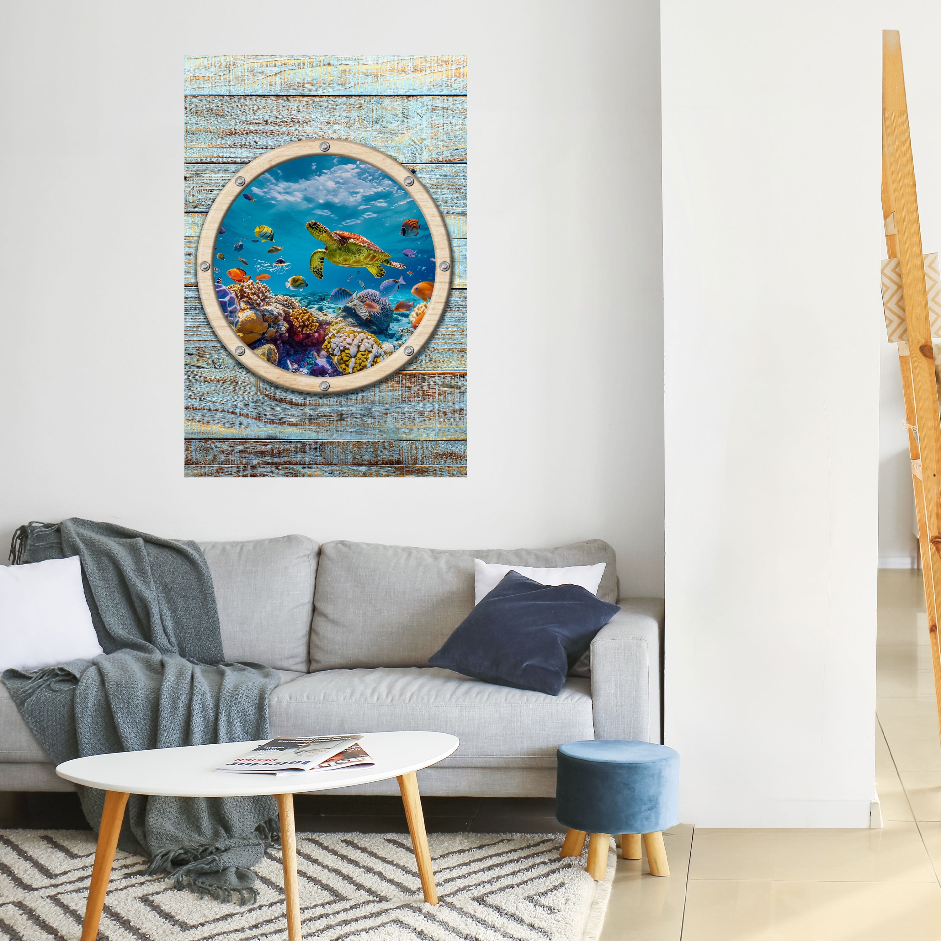 AQUA ADVENTURE Poster Vertical Autocolante