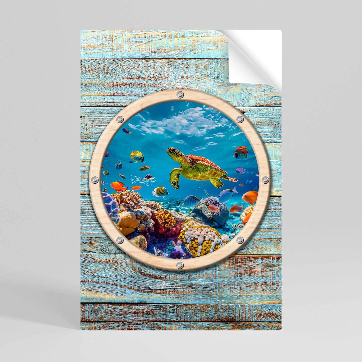 AQUA ADVENTURE Póster Autocolante Vertical