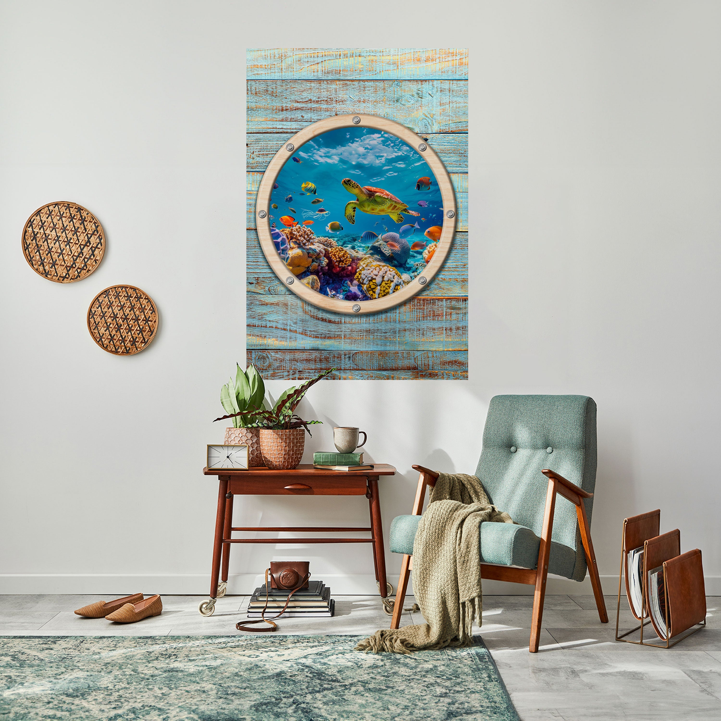 AQUA ADVENTURE Poster Vertical Autocolante