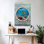 AQUA ADVENTURE Poster Vertical Autocolante