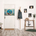 AQUA ADVENTURE Peel and Stick Horizontal Poster