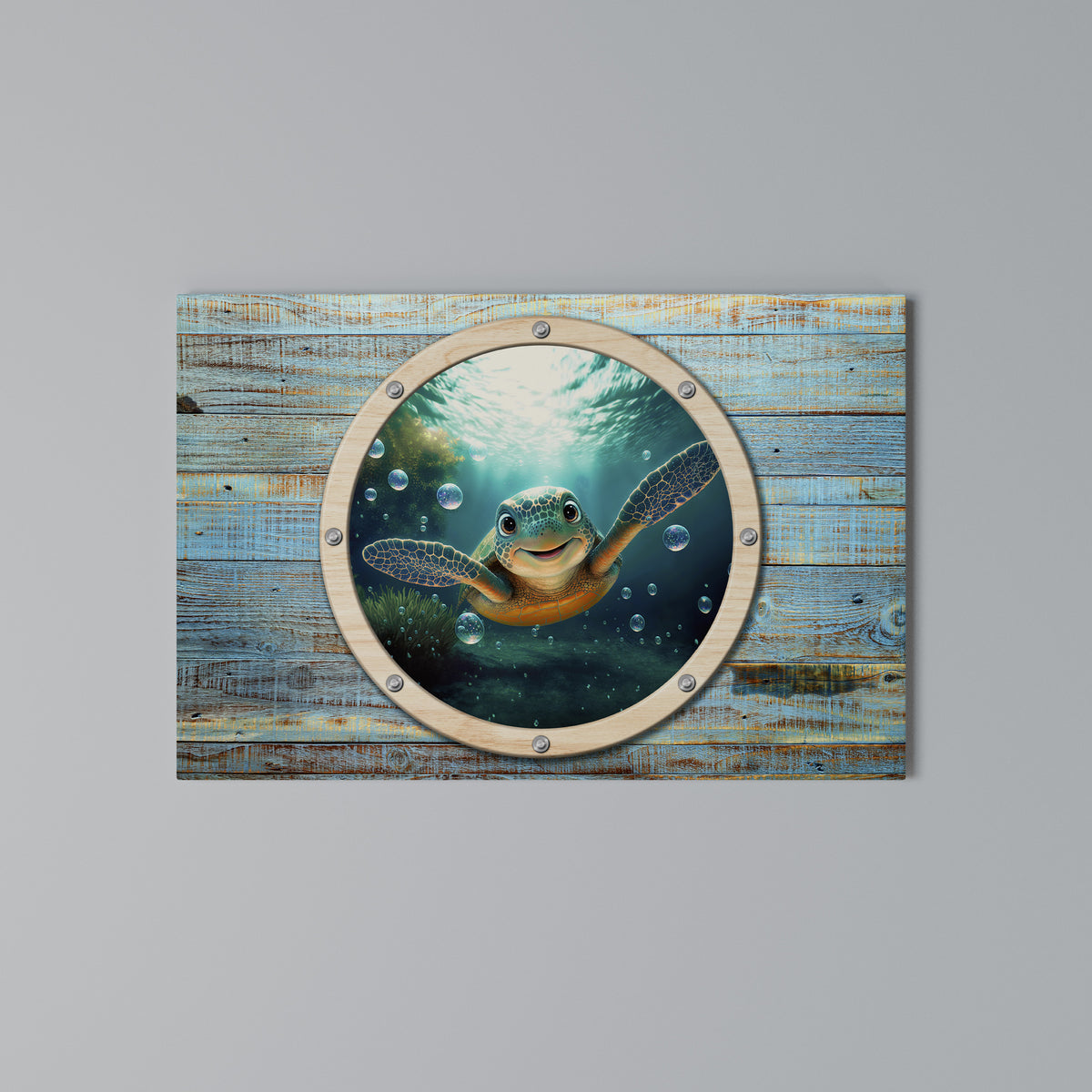 SEASIDE JOY Horizontal Canvas Print