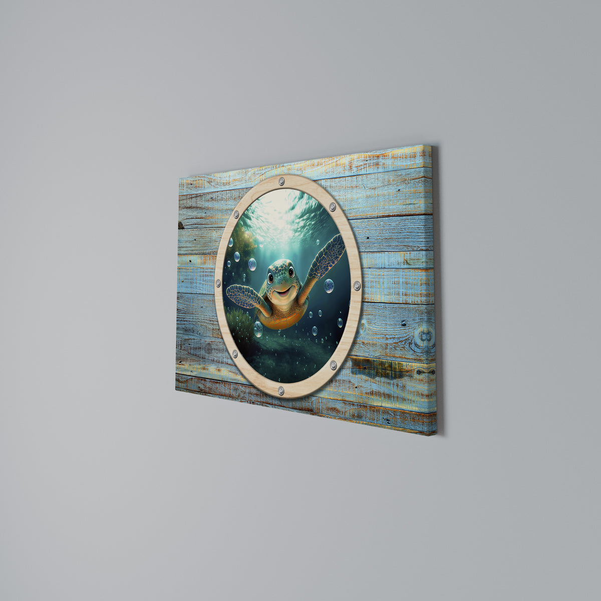 SEASIDE JOY Horizontal Canvas Print