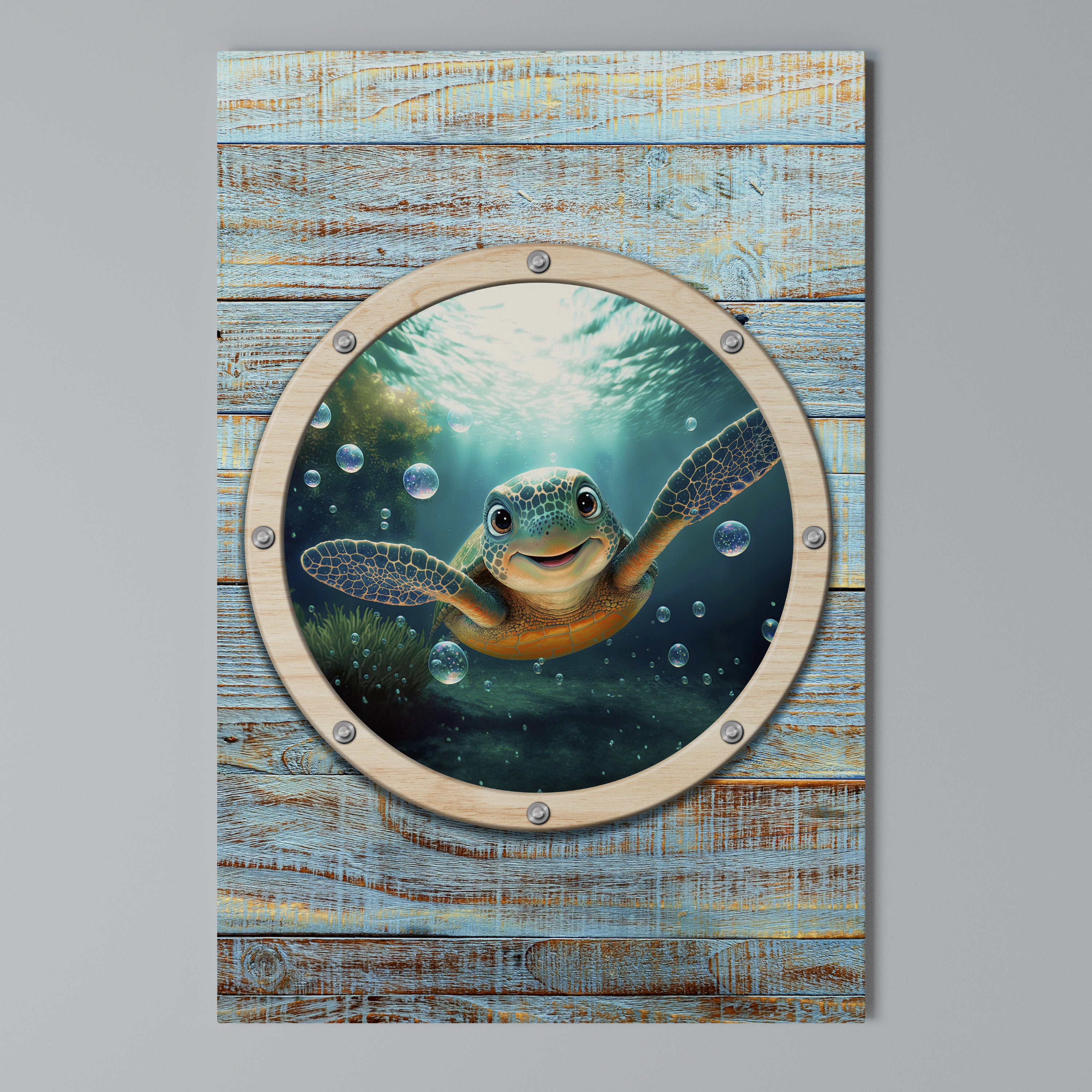 SEASIDE JOY Quadro em tela vertical
