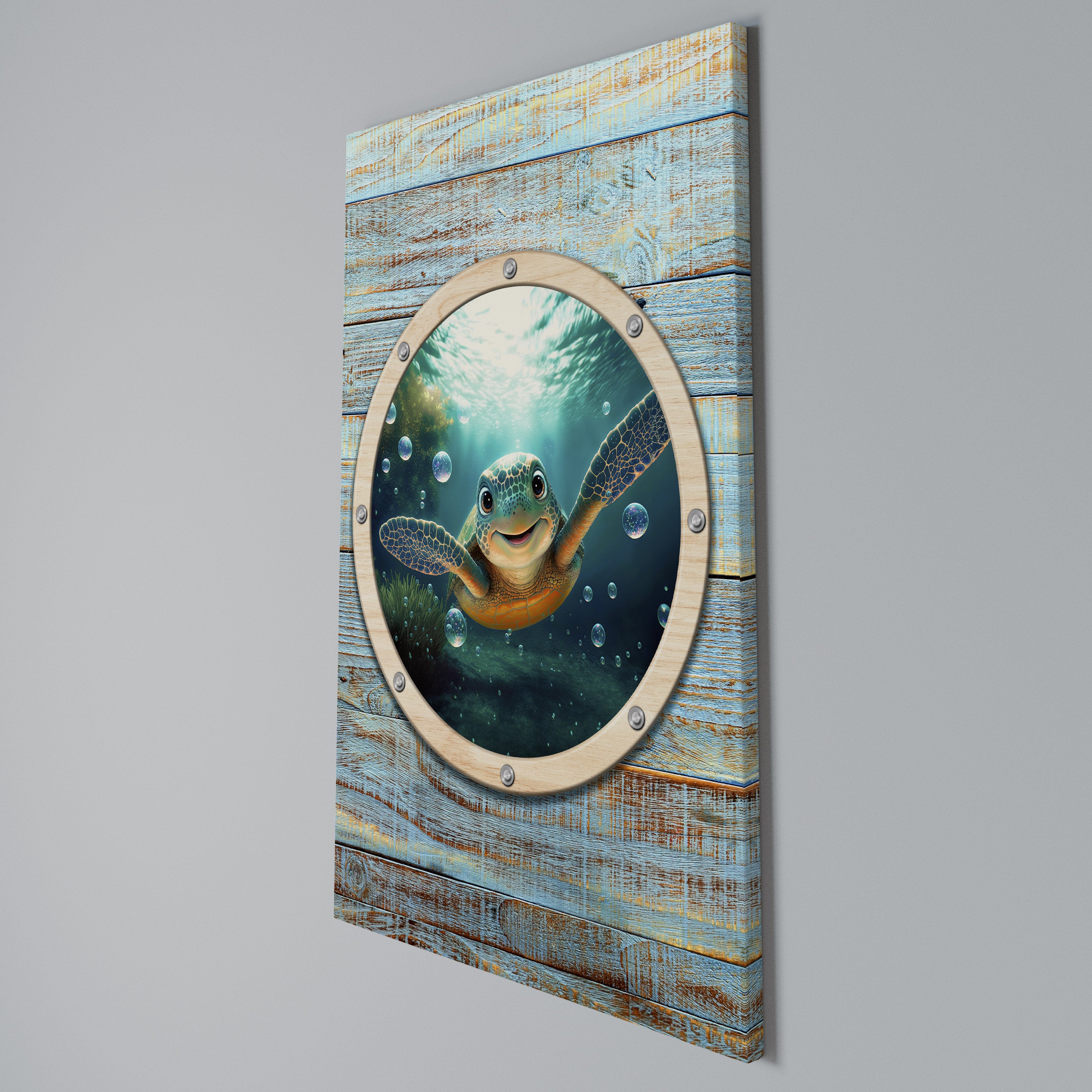 SEASIDE JOY Quadro em tela vertical